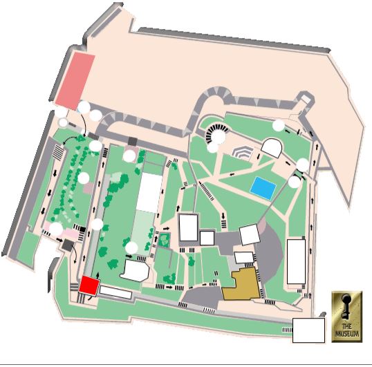 The Commandant's Tower location