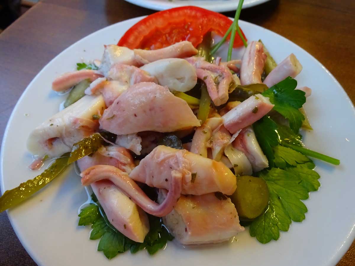 Ahtapot Salatası (Octopus Salad)