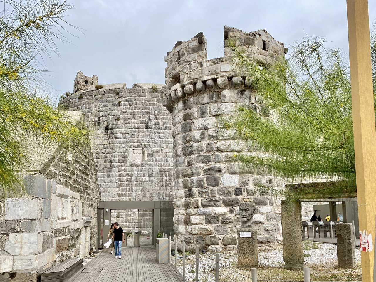 Bodrum Castle walls