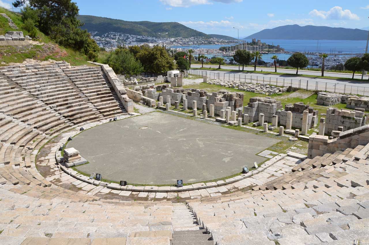 Ancient Halicarnassus, Theater