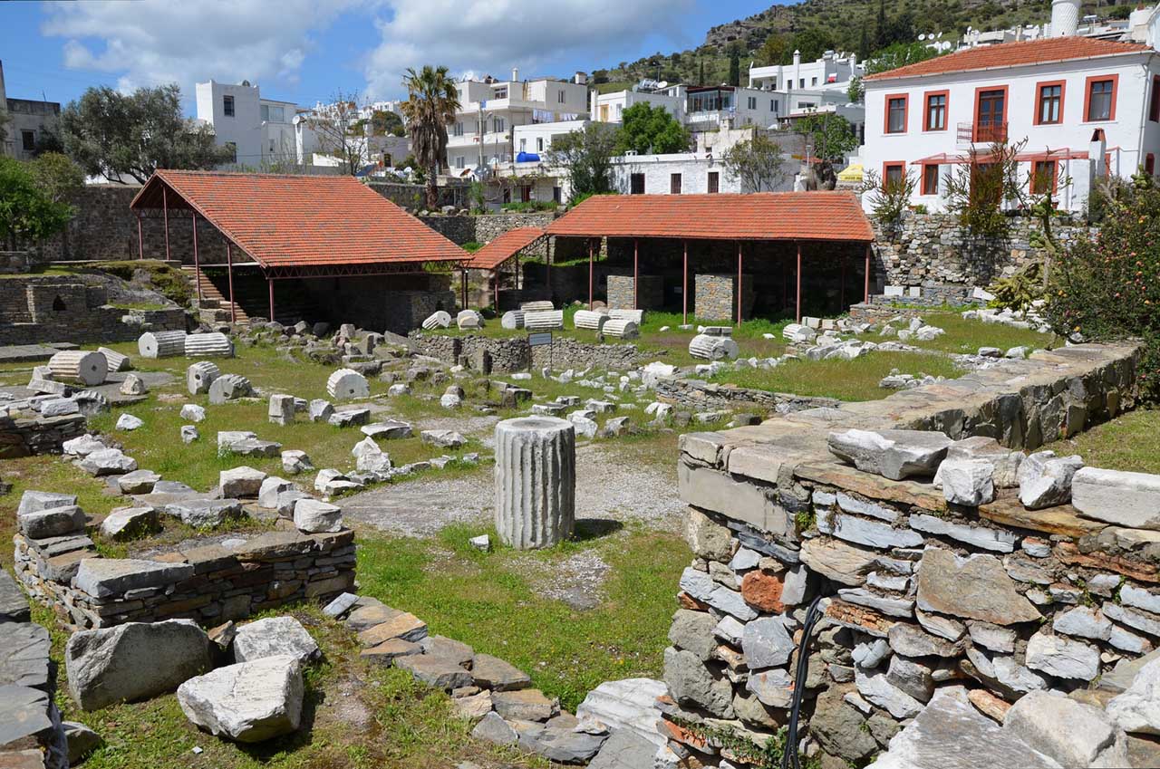 Ruins of the Mausoleum at Halicarnassus