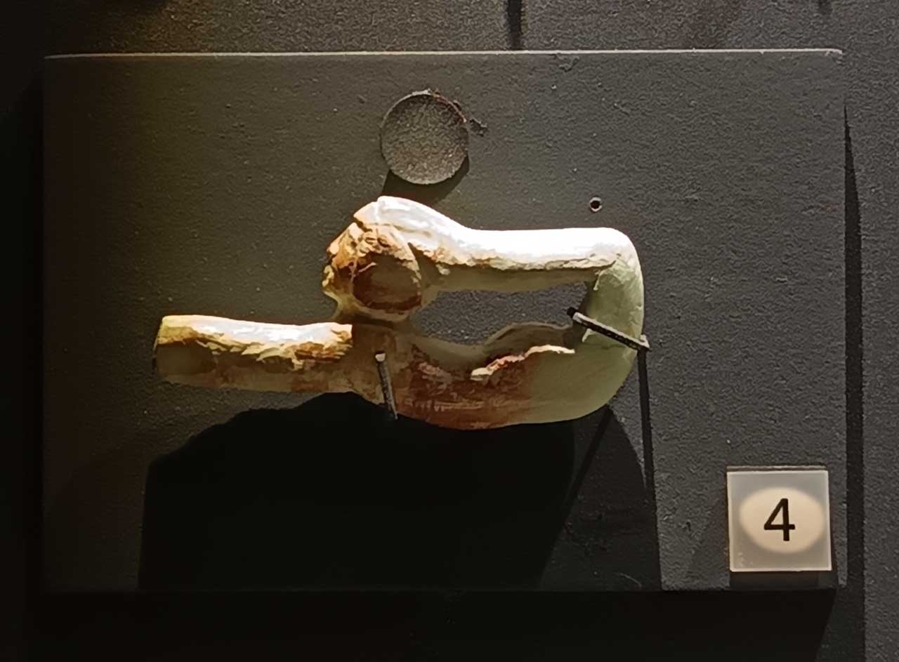 Ivory handle in the Uluburun shipwreck