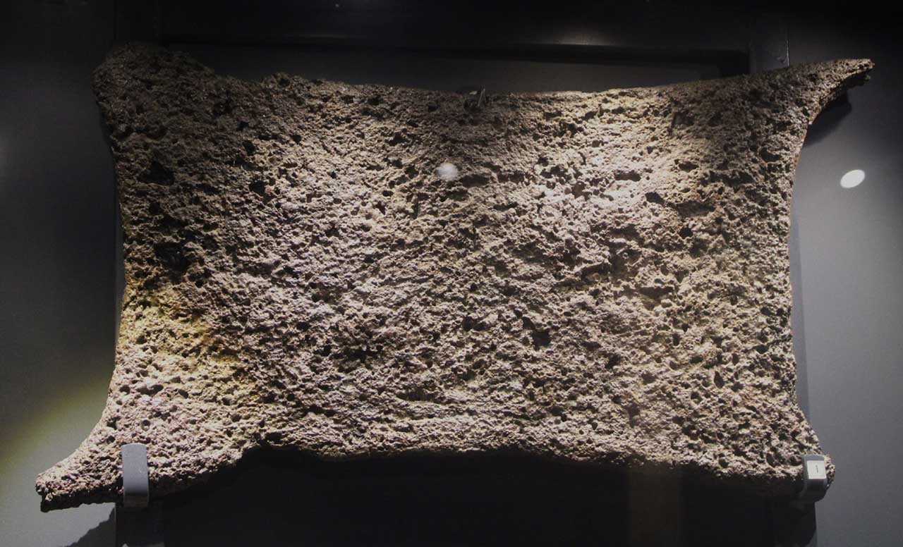 Copper oxhide ingot