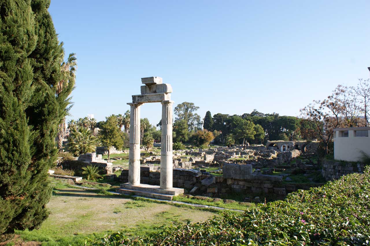 Agora archaeological site, Kos